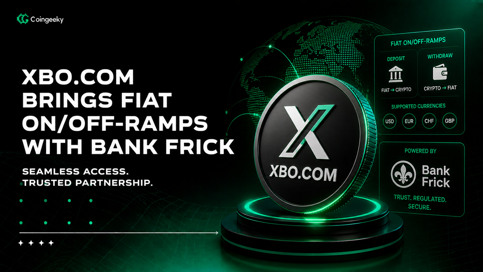 XBO.com Brings Fiat On/Off-Ramps With Bank Frick