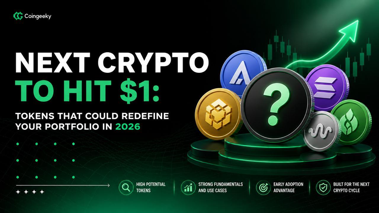 Next Crypto to Hit $1: Tokens That Could Redefine Your Portfolio in 2026